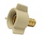 Apollo 1/2 in. Brass PEX Barb x Female Swivel Adapter APXFB1212S - alternate 2